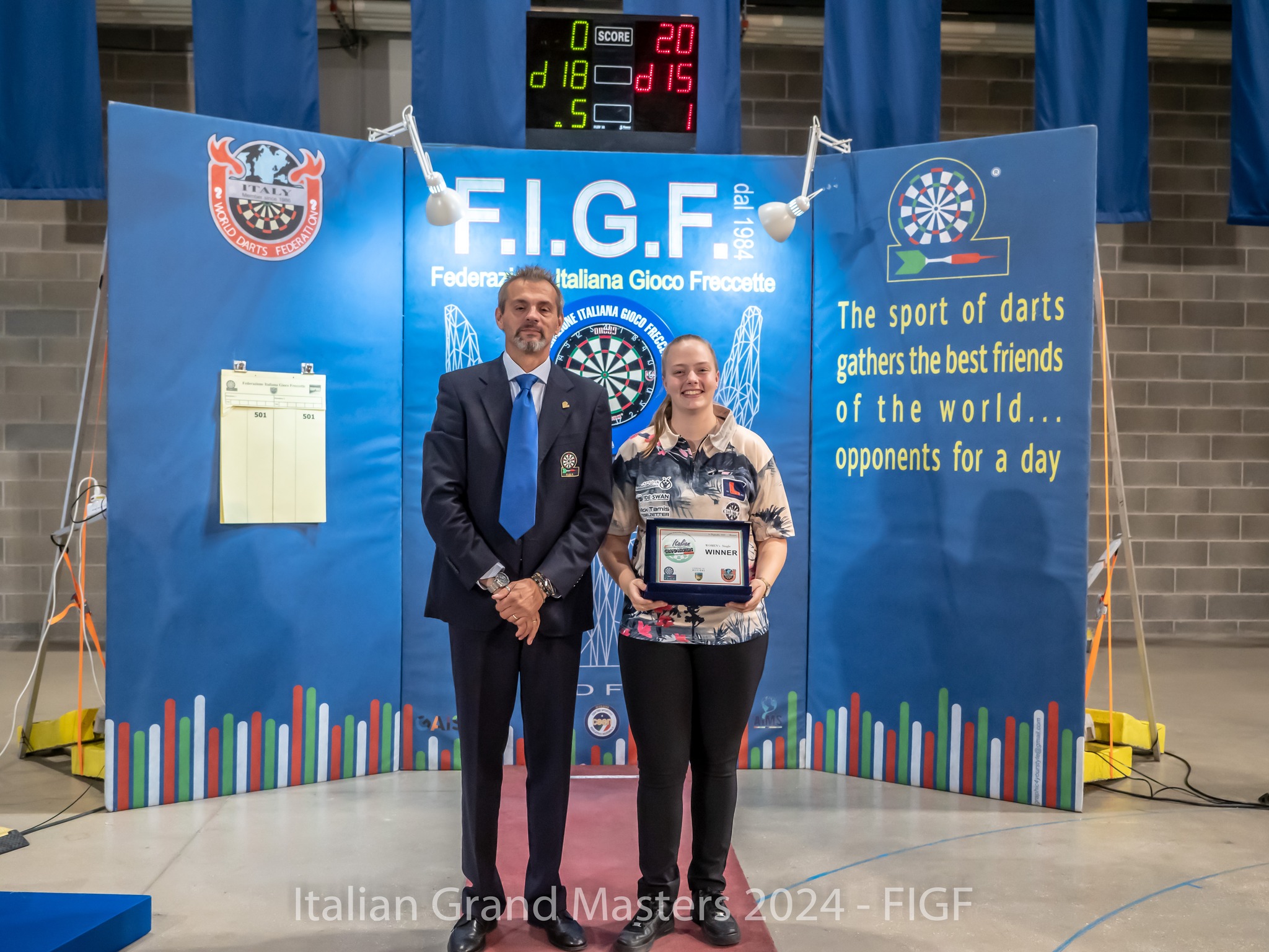 Vincitrice Grand Masters 24 per news